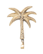 Load image into Gallery viewer, Brass Palm Tree Hook
