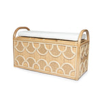 Load image into Gallery viewer, SOLSTICE Rattan Storage Bench
