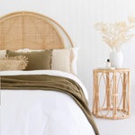 Load image into Gallery viewer, HEPATICA Rattan Side Table
