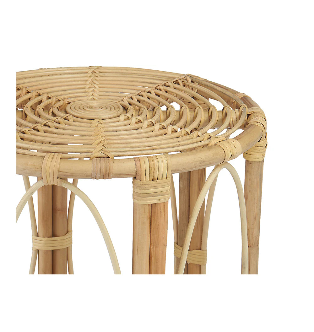 HEPATICA Rattan Side Table