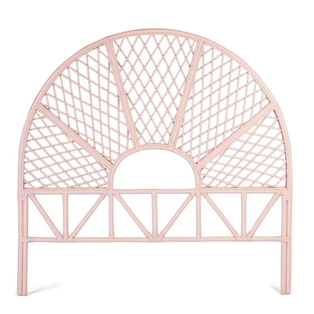 MERAH Rattan PINK Headboard