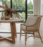 Load image into Gallery viewer, REYNA Weave Rattan Dining Chair
