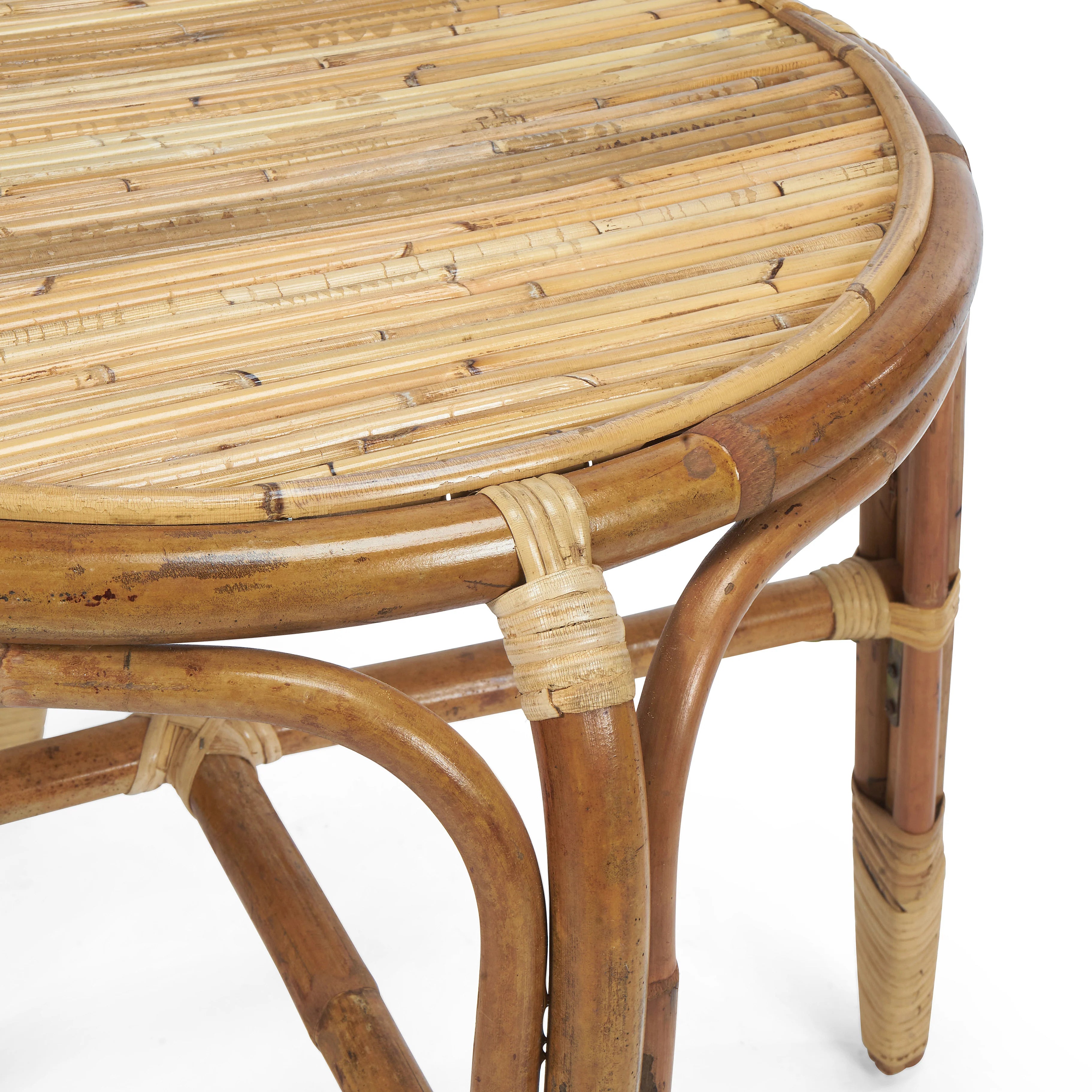 SIKA Round Rattan Table