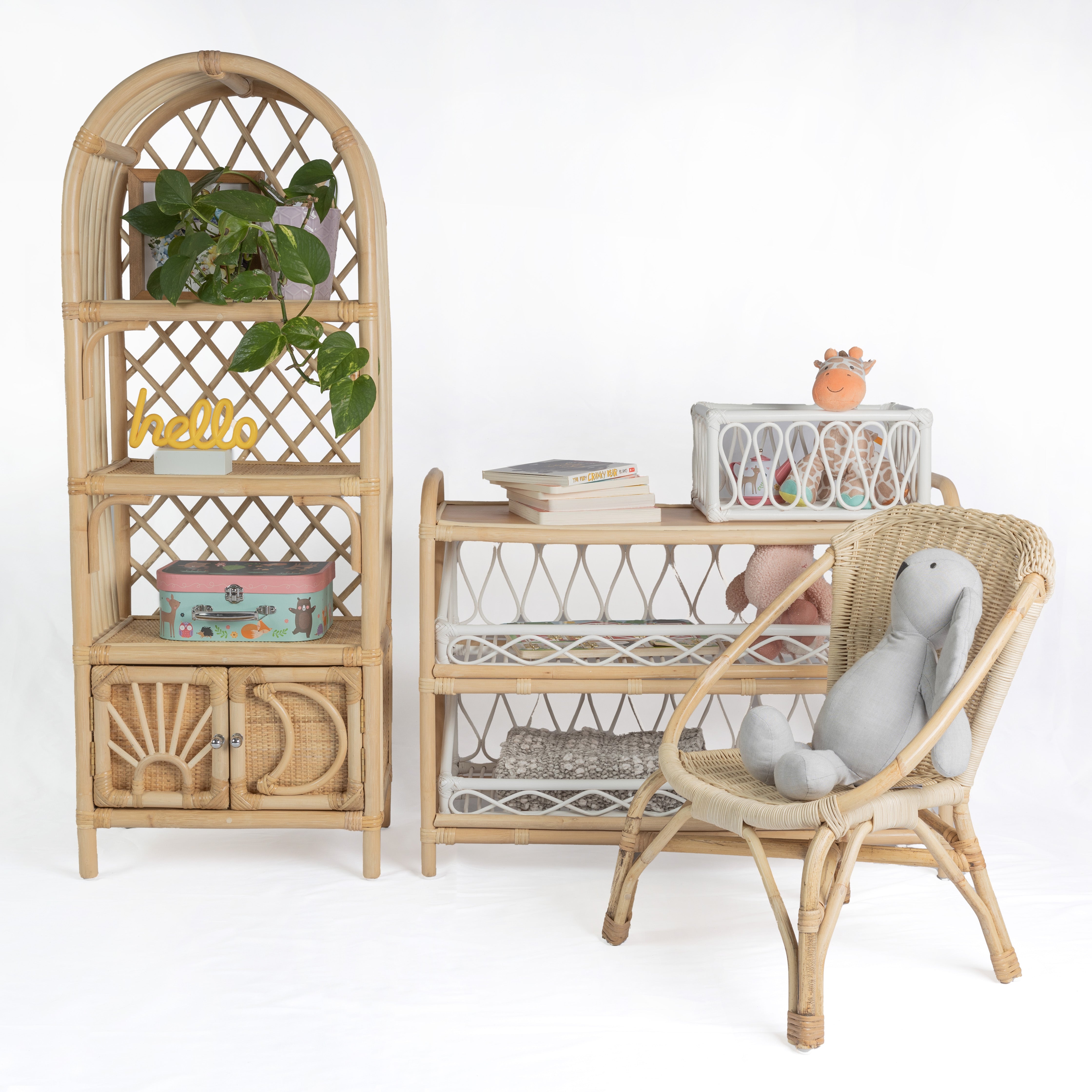 SPRING Kids Rattan Shelf