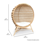 Load image into Gallery viewer, OASIS Rattan Chair
