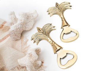 SAGO Palm Brass Bottle Opener