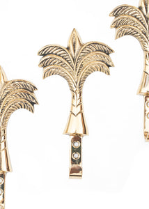 SAGO Palm Tree Brass Hook