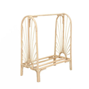 SUNRISE Rattan Kids Clothing Rack